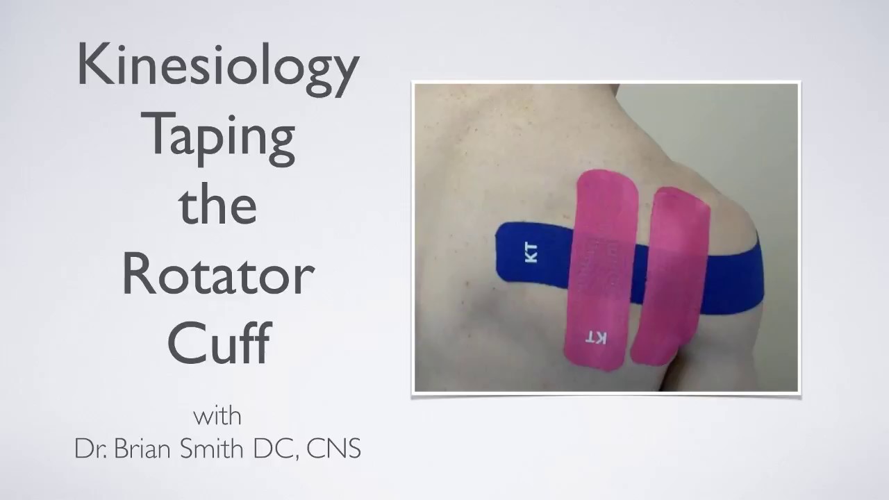 Kinesiology Taping the Rotator Cuff - Manahawkin Chiropractor Dr. Brian Smith DC