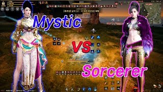 검은사막Bdo - 미스틱 Vs 소서러 Mystic Vs Sorcerer Pvp