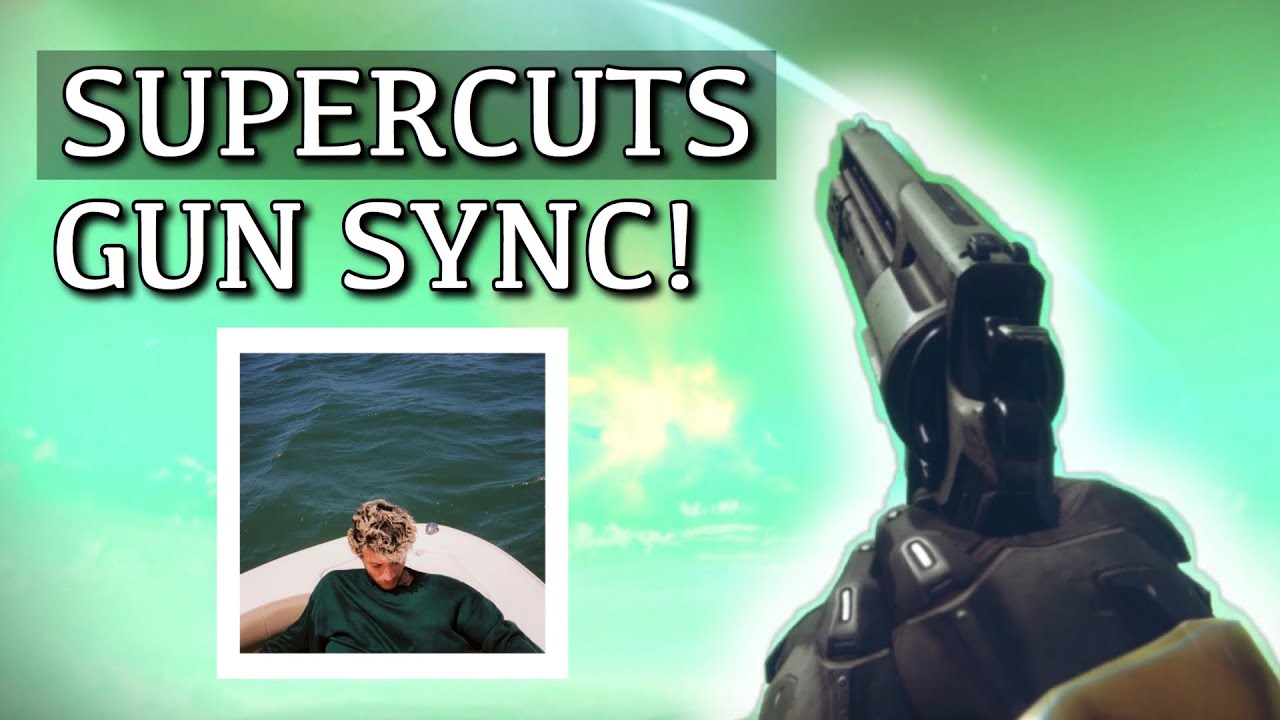Jeremy Zucker - “supercuts” | Destiny 2 Gun Sync! (w/lyrics)