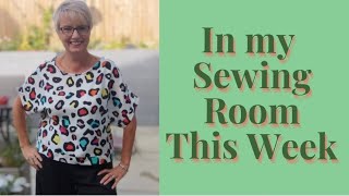 This week in my sewing room