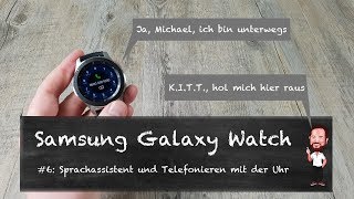 Ein traum wird wahr. mit der uhr sprechen wie damals michael knight
k.i.t.t. in diesem video sehen wir uns den sprachassistenten galaxy
watch auch im...