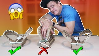 ВЫБЕРИ ПРАВИЛЬНЫЙ КАПКАН, ЧТОБЫ ВЫЖИТЬ !!!