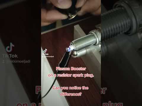 Plasma Booster on Resistor Spark Plug