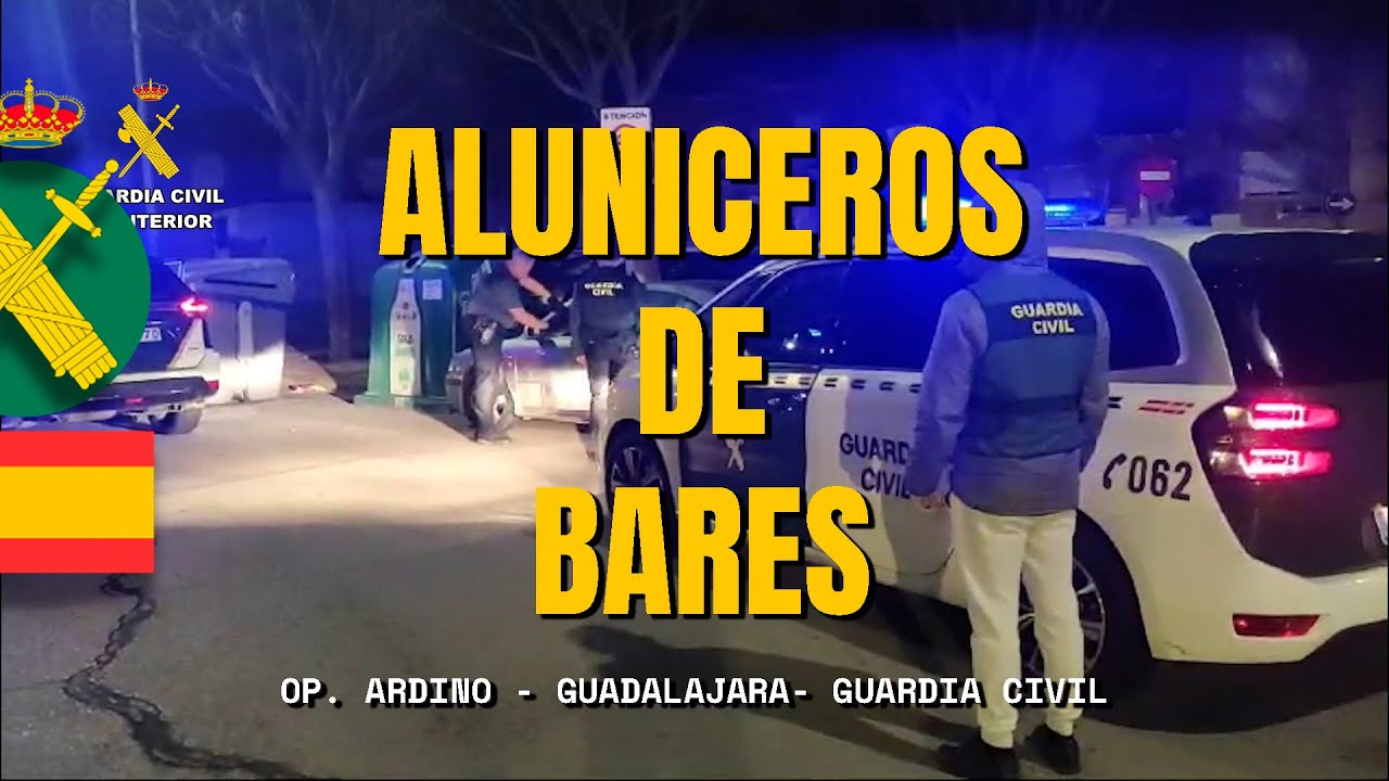 Desmantelado un grupo criminal de aluniceros dedicado al robo en bares
