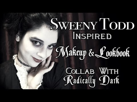 Sweeny Todd Makeup Tutorial & Outfit Ft. Radically Dark || Victorian Deadrose