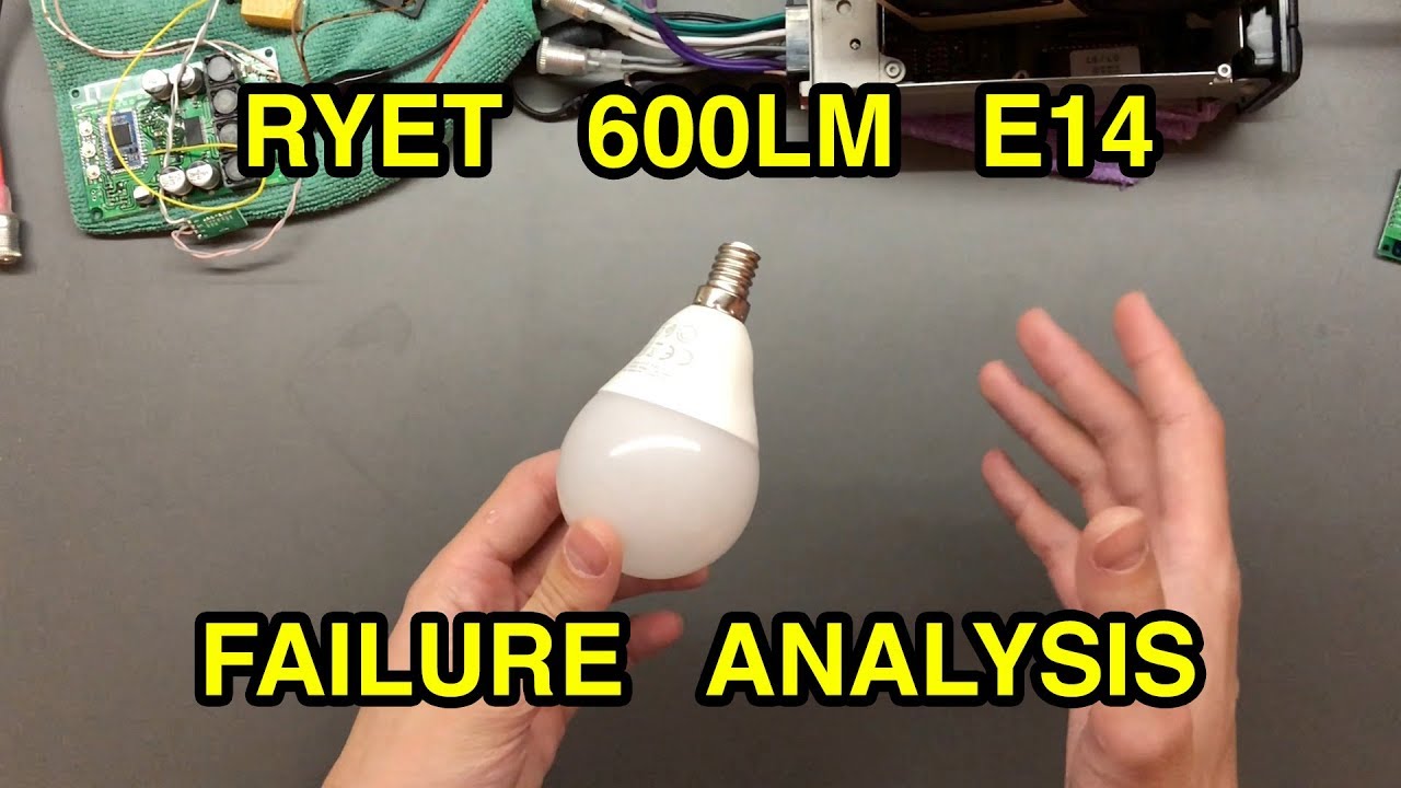 Vervolgen Handschrift Lyrisch IKEA RYET 600lm E14 - Teardown & Failure Analysis - YouTube