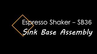 Kingston Espresso Shaker - Sink Base Assembly - RTA Cabinets