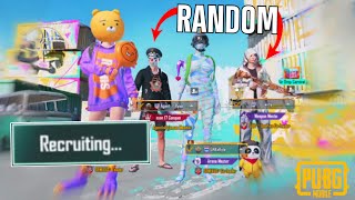 Joining Random Squad In World Chat For The First Time In 6 Years..And It's Fun | PUBG MOBILE