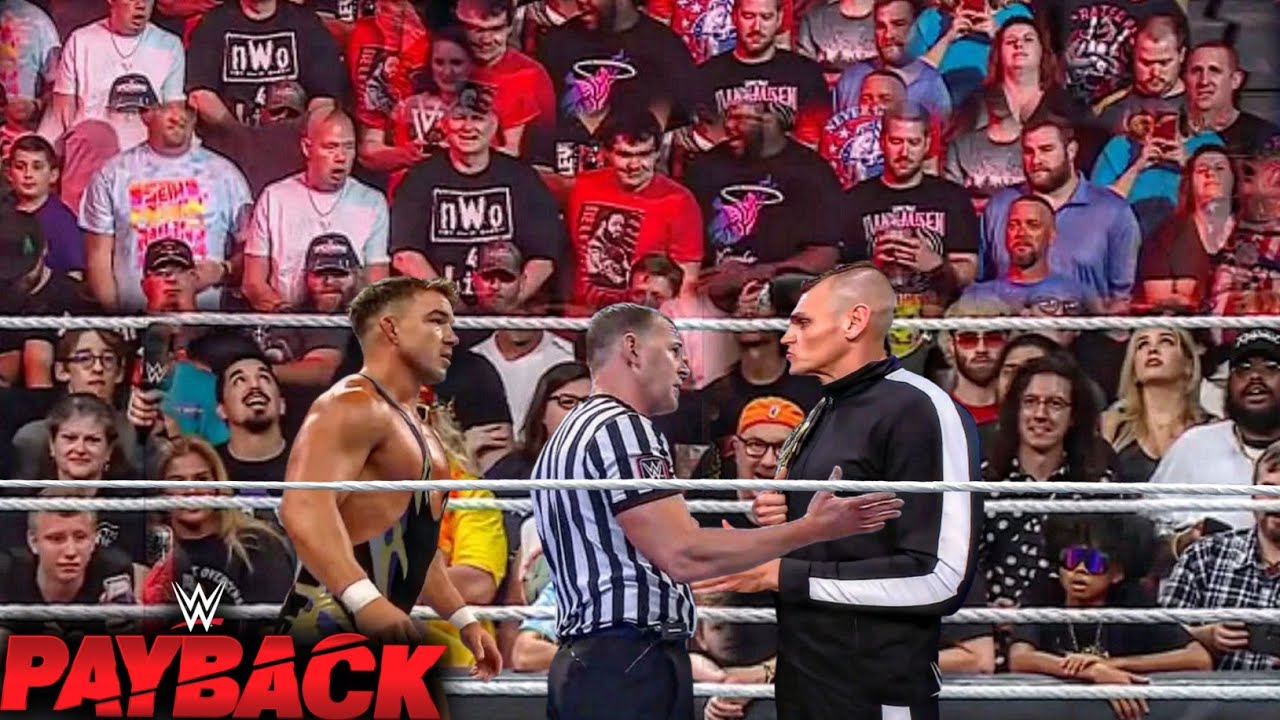 WWE Aug. 09, 2023 - Chad Gable vs. Gunther - Intercontinental Championship Full Match - PayBack 2023