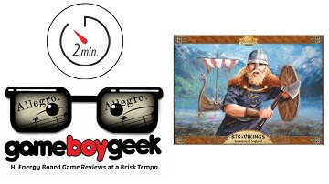 878 Vikings (Allegro 2-min) Review with the Game Boy Geek