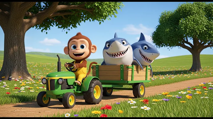 Kiki Monkey Builds an Amazing Farm Adventure Cute Butterflies Harvest Fun & Teamwork | Funny Monkey