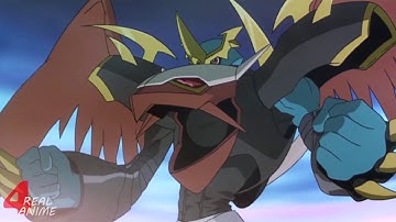 Imperialdramon vs Armageddemon