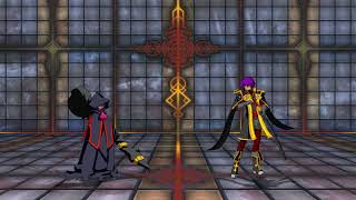 BlazBlue: Central Fiction Online P.T.T vs Jin