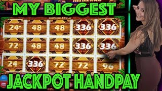 MY BIGGEST HANDPAY EVER on OUTBACK BUCKS MIGHTY CASH in VEGAS! screenshot 5