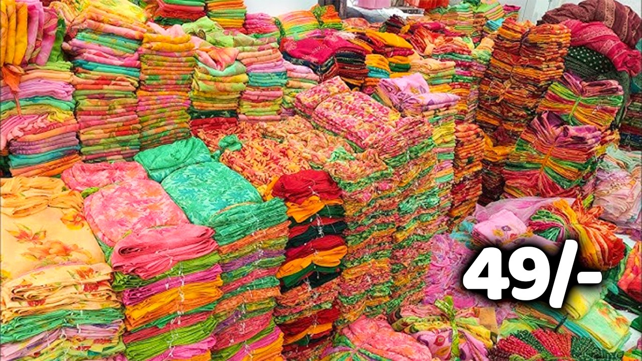 2026 ஆம் ஆண்டிற்கான சிறந்த 10 பூனம் புடவை போக்குகள்| Elampillai Wholesale Market | Surat Market
