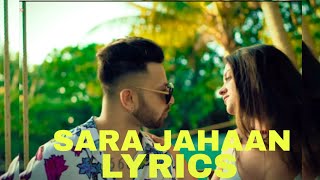 Sara Jahaan LYRICS  | Abazz