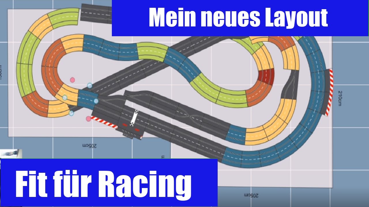DAS Layout meiner neuen Carrera digital Bahn. Komplett erklärt. Für Carrera digital 132 und 124.