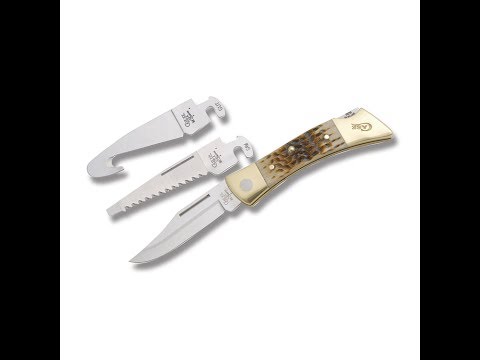 Case XX Changer Amber Jigged Bone Handle Tru-Sharp Surgical Steel Blades
