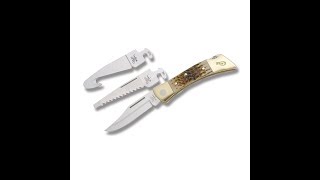 Case XX Changer Amber Jigged Bone Handle Tru-Sharp Surgical Steel Blades