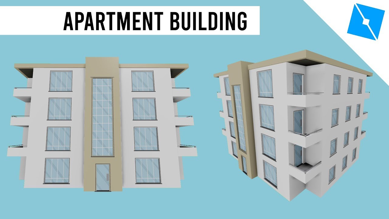 Roblox Mini Builds Low Poly Modern Apartments Speed Build Timelapse Youtube - low poly roblox building