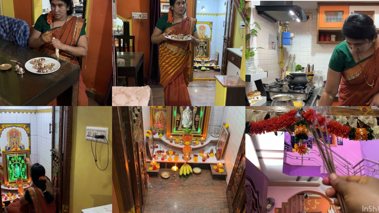 ಬೆಳ್ಳಿಗೆ ಯಿಂದ ತುಂಬಾ busy// ಸಂಜೆ full ಖುಷಿ ಯಾವಗ ಯಾವಗ ಪೂಜೆ ಮಾಡ್ತಿನೋ ಅಂತ ಅನಸ್ಥಾನೆಯಿತ್ತು//