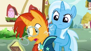 Mlp Comic Dub Not Yet Comedy - Sunburststarlight & Trixiestarlight