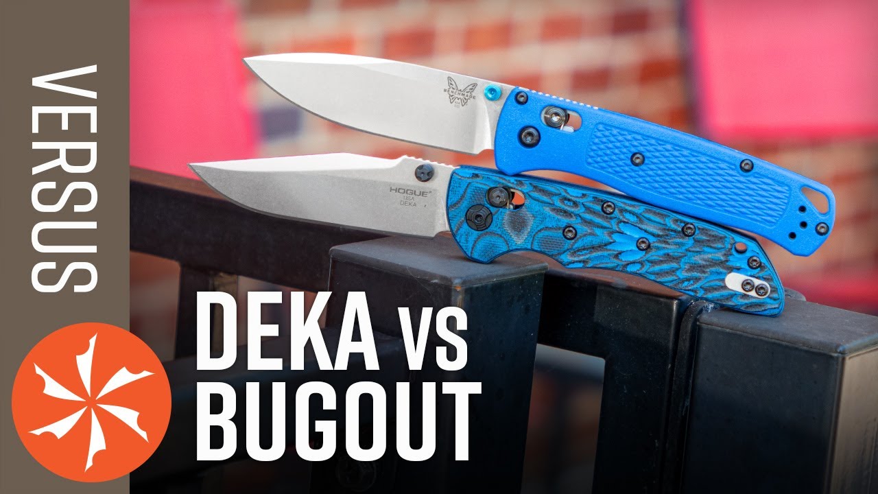 Benchmade Bugout Vs Hogue Deka: Ultimate Lightweight Knife Showdown