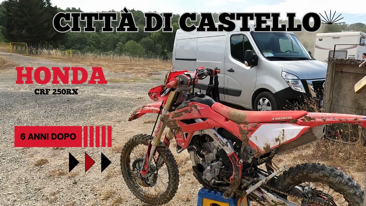 CITTA' DI CASTELLO - Allenamento al Crossodromo G. Ceccarini "La Trogna" | Honda CRF 250 RX