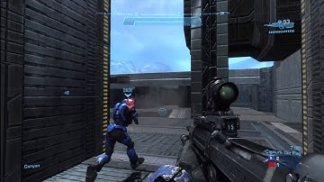 Halo Reach MLG Pit CTF Gameplay :: Jeff POV