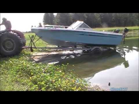 Testing the Homemade Boat Motors - YouTube