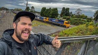 A Day of Trains at Moss Vale, New South Wales - Australia