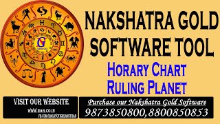 HOW TO USE HORARY & RULING PLANET TOOL(NASKHTRA GOLD SOFTWARE) screenshot 5