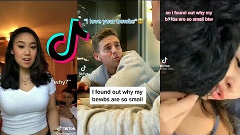 I found out why my b**bs are so small prank TikTok compilations