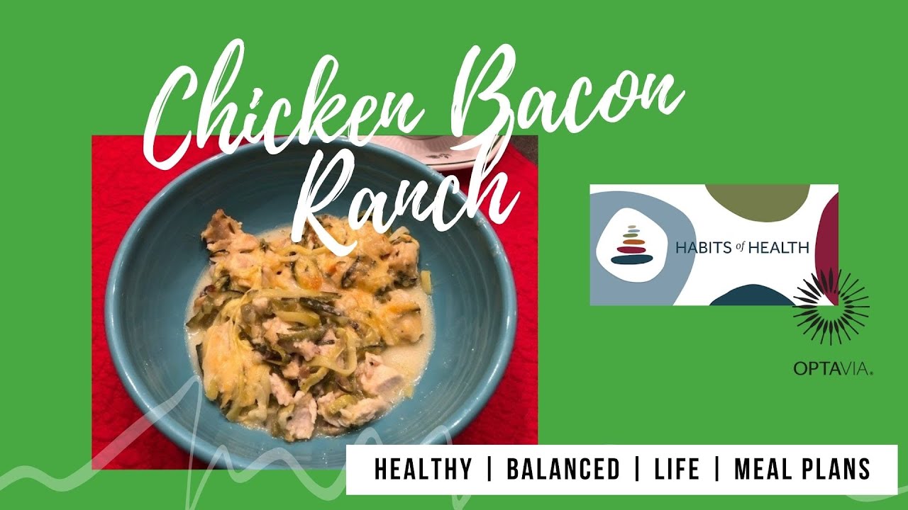 Lean & Green Chicken Bacon Ranch Zucchini Casserole DELICIOUS & EASY Recipe OPTAVIA 5&1 YouTube