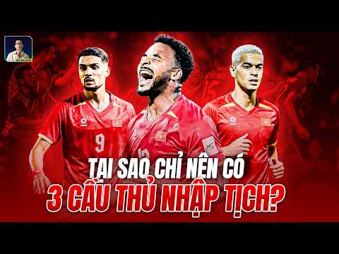 CHIẾN LƯỢC NGƯỠNG VÀNG 3 CẦU THỦ NHẬP TỊCH:LỜI GIẢI CHO BÀI TOÁN BẢN SẮC VÀ KHÁT VỌNG WORLD CUP 2030