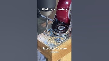 Work bench casters #reels #shortvideo #viral #tips #videos #workbench #ideas #carpenter #carpintería