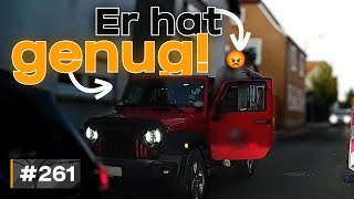 Unfall durch blindes Abbiegen, Diskussion in Engstelle und irre Überholer | #GERMAN #DASHCAM | #261