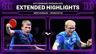 Flavien Coton vs Felix Lebrun | Extended Highlights | MS R32 | #WTTYokohama 2026