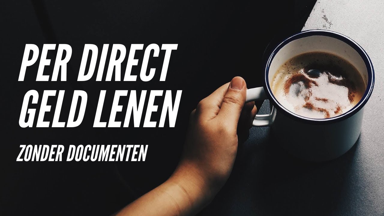 Per direct geld lenen zonder documenten. Snel lenen zonder papierwerk en loonstrook