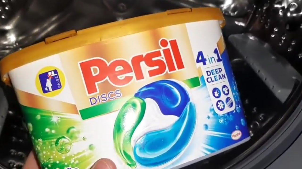 ТЕСТИРУЮ ДИСКИ ОТ PERSIL! КАК ОТСТИРАЕТ ОЧЕНЬ ГРЯЗНОЕ БЕЛЬЕ?