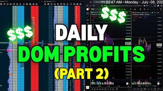 This Setup Makes Order Flow Trading Easy | LIVE TRADE