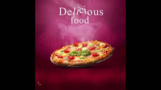 Pizza Motion Poster | Food Advertisement Animation