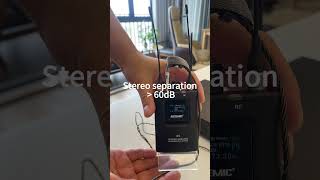 Which wireless in-ear monitor fixes stage audio problems?