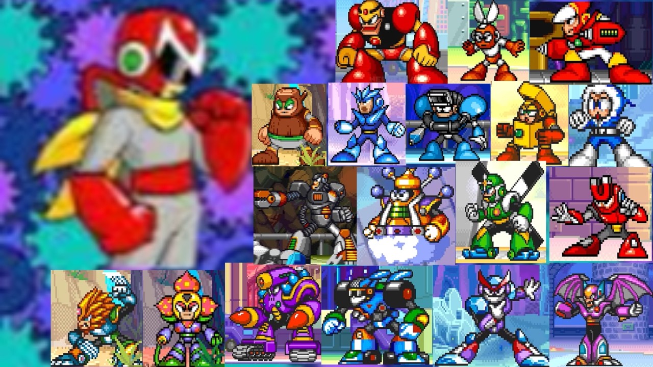 Mega Man power battle full Playthrough