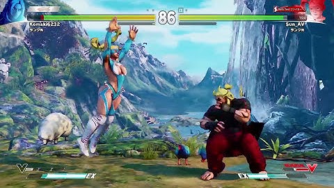 SFV Beta - R.Mika Rank Match Highlight
