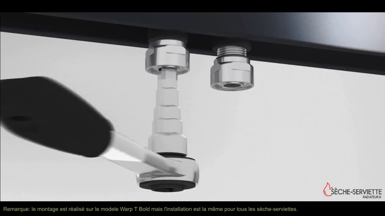 INSTALLATION SECHE SERVIETTE