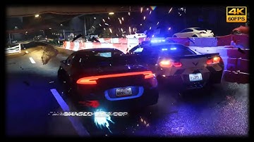 COP CHASE RESUMING in NFS Unbound [4K 60FPS]