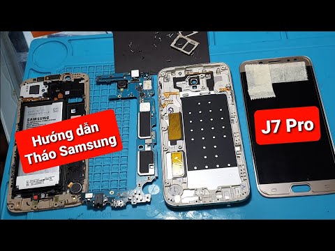 Video Tháo Samsung j7 pro | Remove Samsung j7 pro - youtube