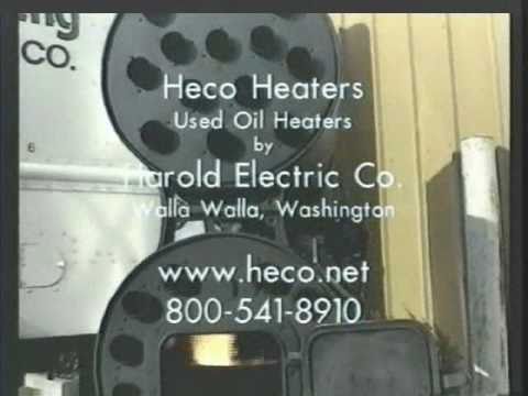 FreeBurn Waste Oil Heater Kit - YouTube