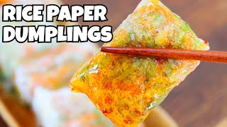 Crispy Vegetable Dumplings W Rice Paper No More Mistakes